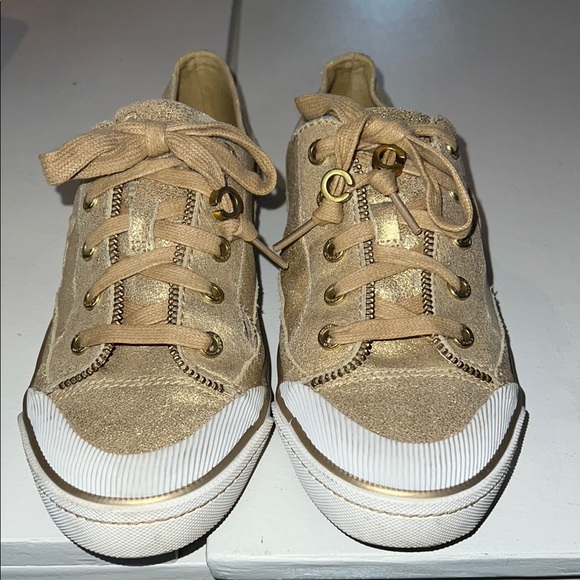 Coach Shoes - Coach Gold Women's Sneakers